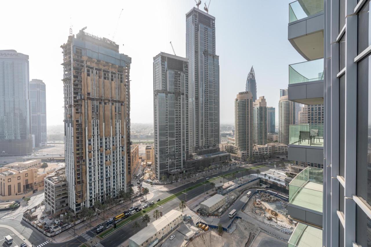 White Sage - Modern And Unique Apartment With Fountain Views Dubaj Kültér fotó