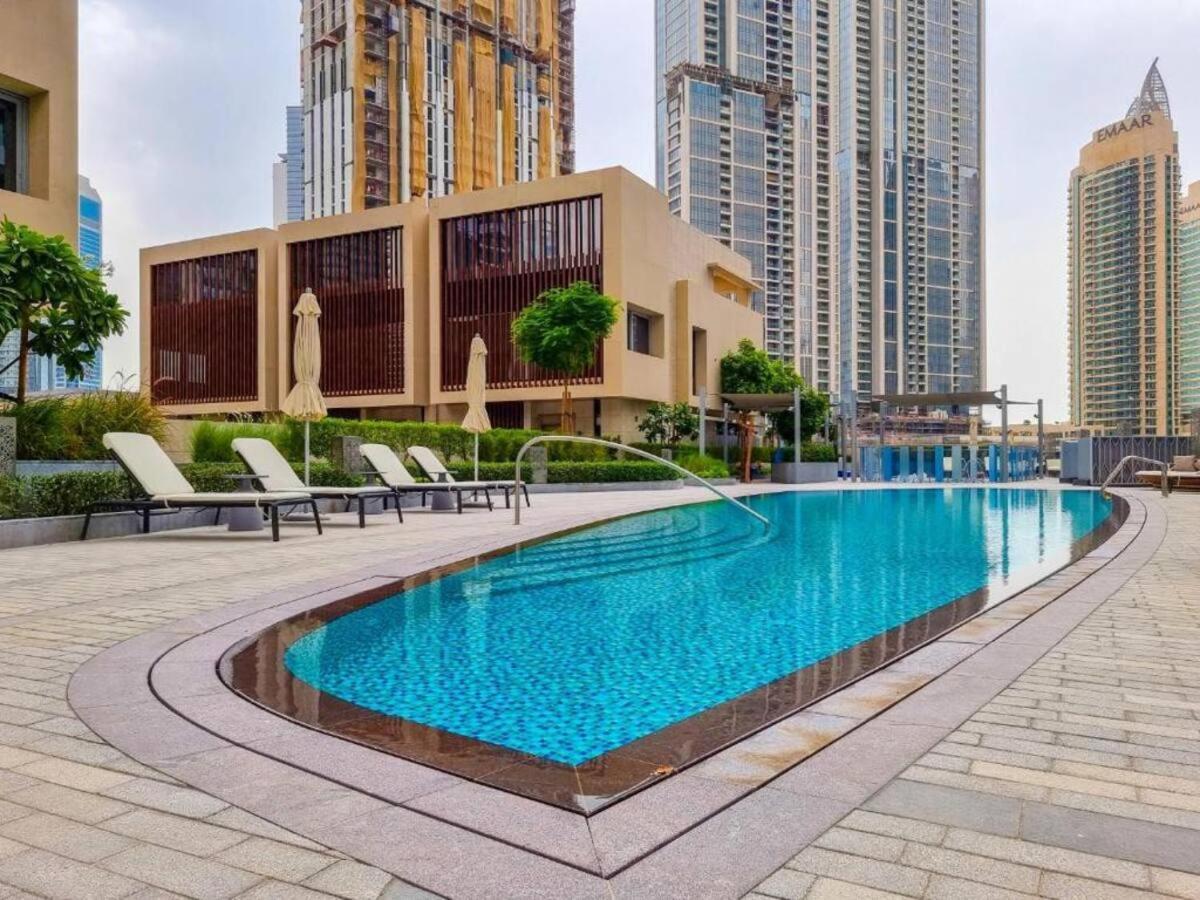 White Sage - Modern And Unique Apartment With Fountain Views Dubaj Kültér fotó